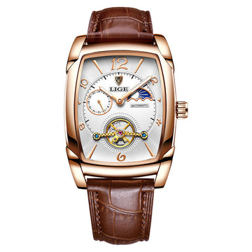 Rose gold white