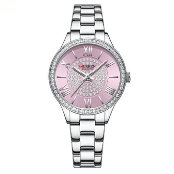 Silver & Pink