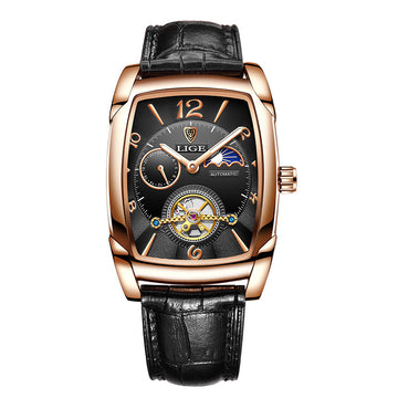 Rose gold black