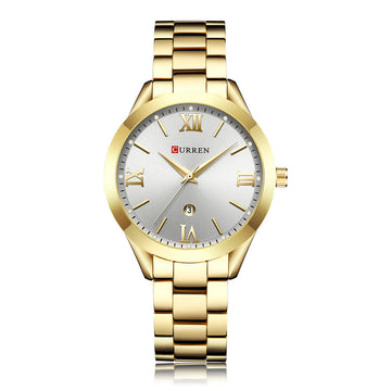 Gold & White