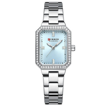 Silver & Light Blue