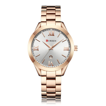 Rose gold & White