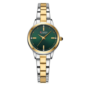 Gold And Silver Shell Green