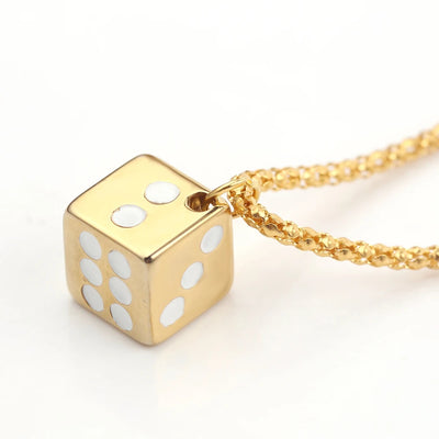 Lucky Dice Hip Hop Pendant