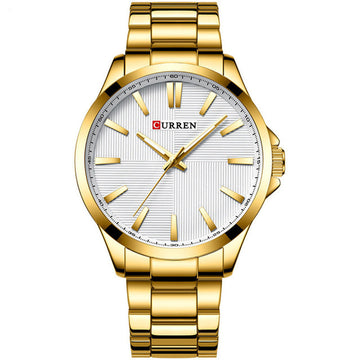 Gold & White
