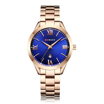 Rose gold & Blue