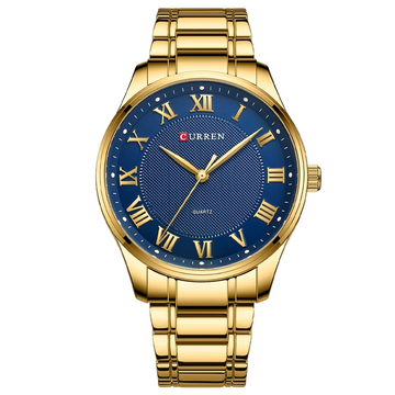 gold & blue