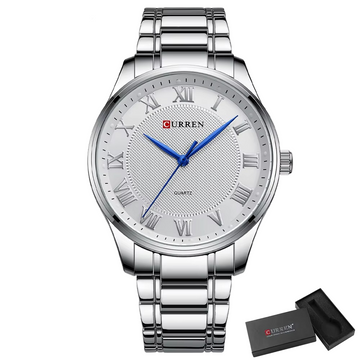 silver & white