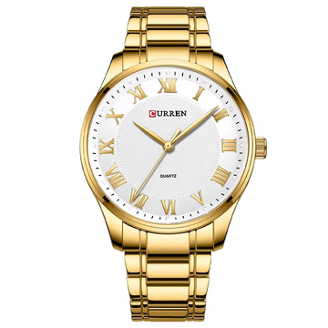 gold & white