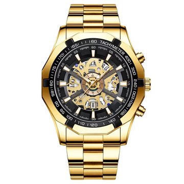 gold & black