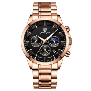 Rose Gold & Black
