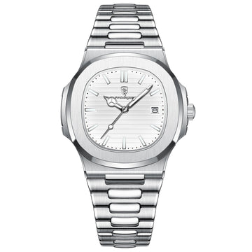 Silver & White