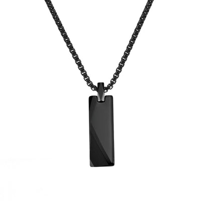 Geometric Rectangle Pendant