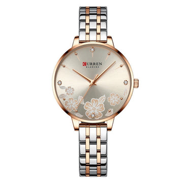 Rose Gold & White