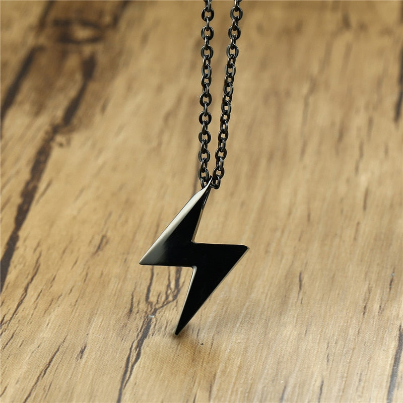 Vintage Lightning Bolt Necklace