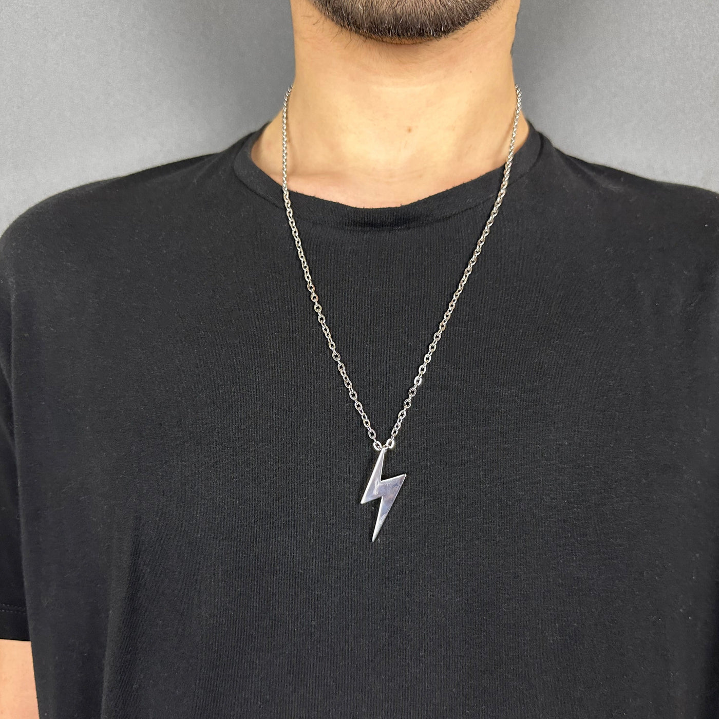 Vintage Lightning Bolt Necklace