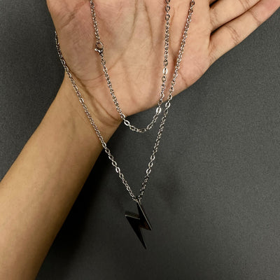 Vintage Lightning Bolt Necklace