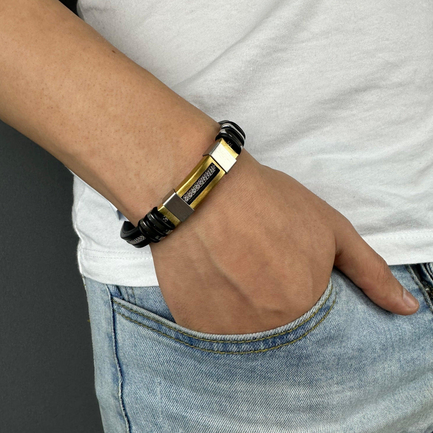 Elegant Power Bracelet for Men - eleganto